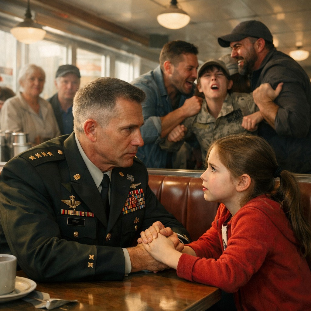 Daddy, Please Help Her”—Enkelt SEAL-pappa Tog Ned 3 Män, Nästa Dag Visade Sig Marinenadmiral.
