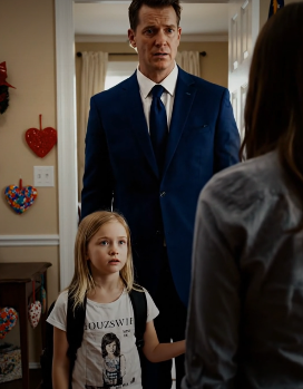 “Dottern skickade ett meddelande till mig under förberedelserna inför hennes recital. “”Pappa, kolla min rygg ensam. Reagera inte…”” Jag var på väg att justera min slips när min telefon vibrerade. Lily — åtta år — hade skickat ett meddelande från tre rum bort, trots att vi båda förberedde oss för hennes pianorecital. Det var konstigt i sig. Formuleringen var värre: “”Pappa, kom till mitt rum