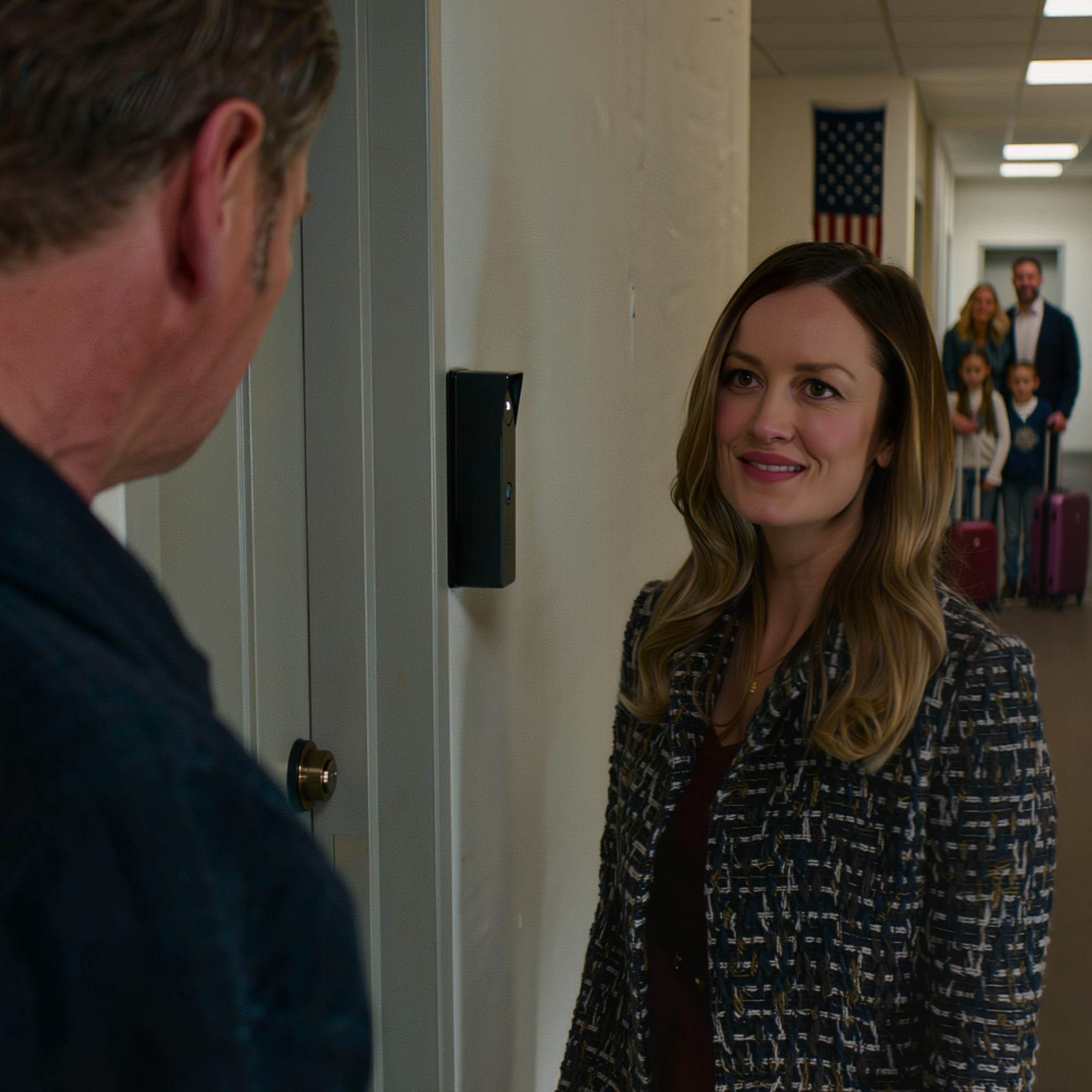 Min dotter skickade ett sms till mig, “Vi behöver din lägenhet den här helgen. Mina svärföräldrar kommer, så du kan bo på hotell.” Jag svarade, “Jag är inte hemma.” Hon svarade tillbaka, “Bra, jag har fortfarande nyckeln,” utan att veta att efter något som hände i mitt kök veckan innan, var den dörren inte längre densamma