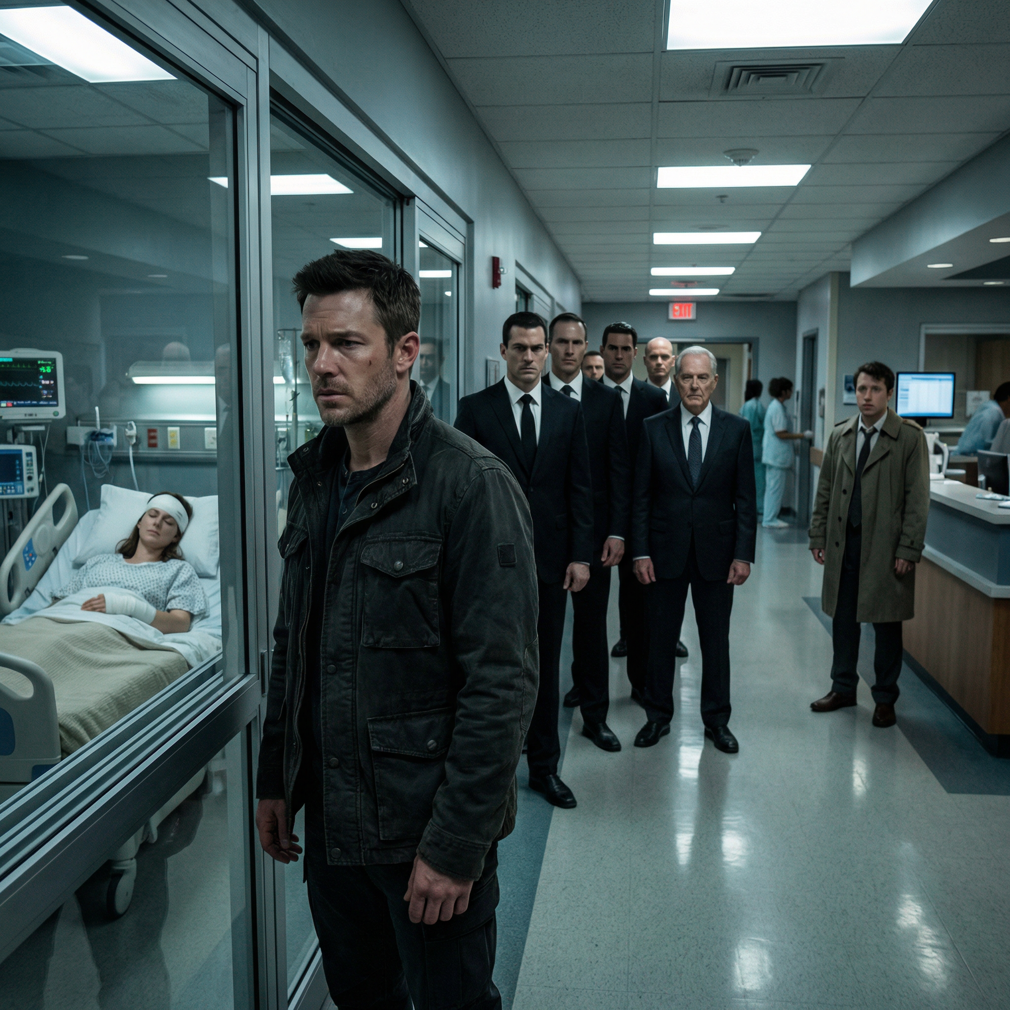 Jag återvände från en Delta-uppdrag och gick direkt in på intensivvårdsavdelningen.