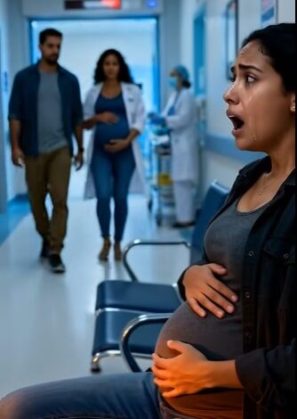 Under min ultraljud kom min man in med en annan gravid kvinna och skrek: “Min fru ska föda!”