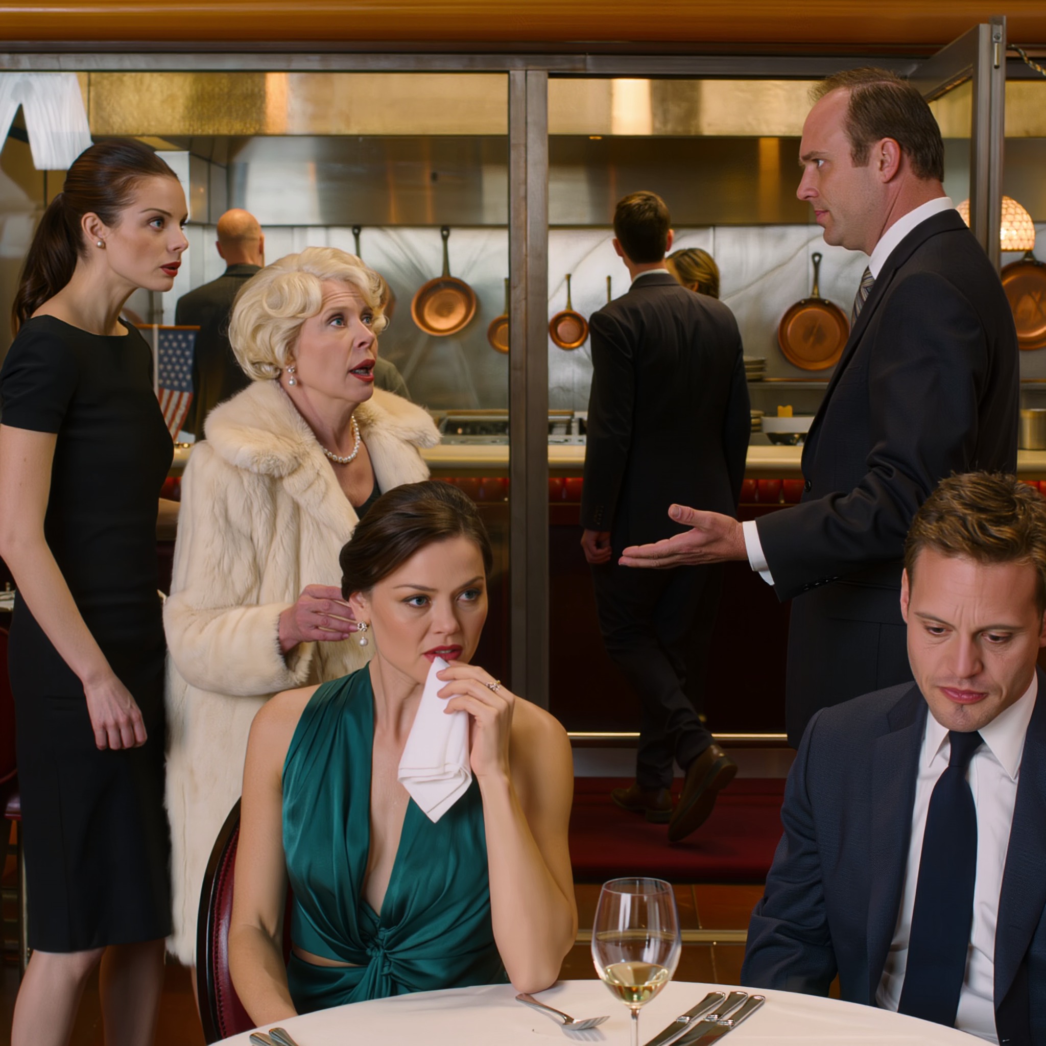 Wybuch Mojej Teściowej Zranił, Ale Milczenie Męża Bolało Bardziej. Lily Wstała I Powiedziała: „Mamo, Przekroczyłaś Granicę Z Właścicielem.” Poklepałam Wargę I Uśmiechnęłam Się, „Marco, Proszę Pokaż Moim Gościom Drzwi.” Ich Świat Pękł W Mojej Jadalni…