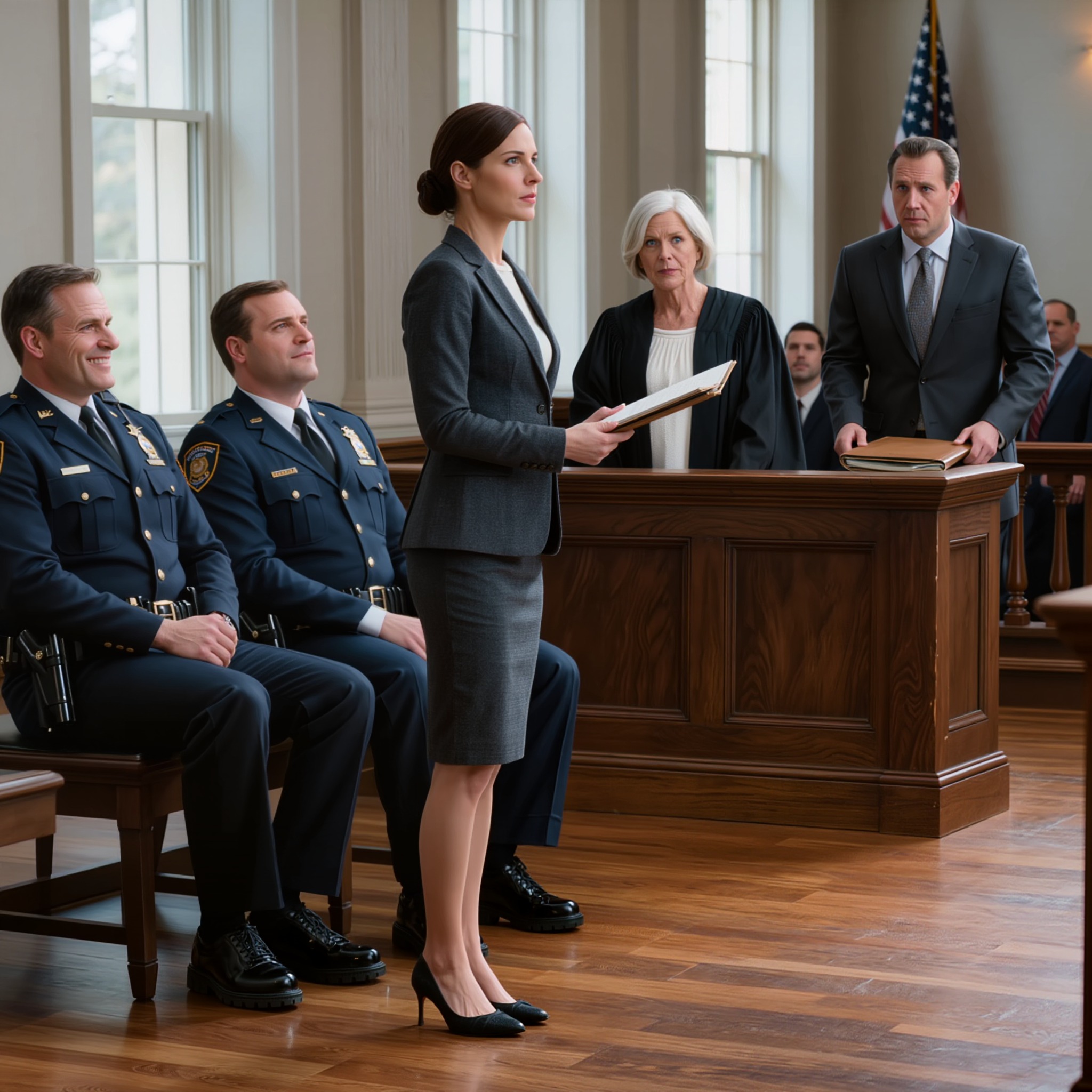 Myśleli, że ją złapali po późnym nocnym zatrzymaniu — aż do chwili, gdy zapieczętowany list zmienił salę sądową.