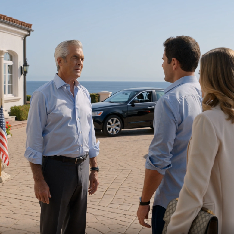 Min dotter och hennes man kom till mitt hus med biffar, dyrt vin och den sorts oro som folk plötsligt upptäcker när de tror att en gammal mans pengar snart ska leva ut honom. Vid gryningen började de redan planera. Klockan 7:12 log de inte längre.