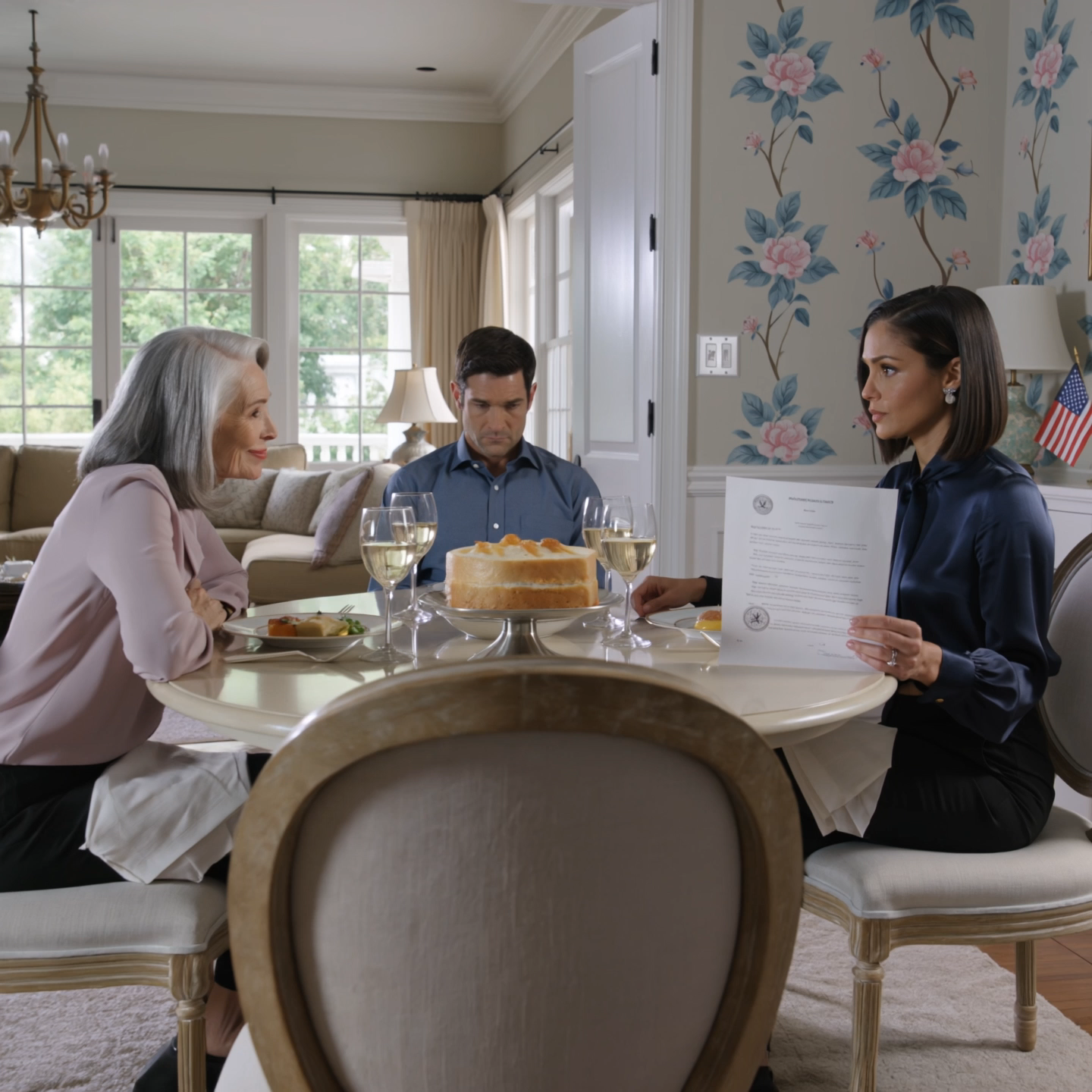 Jag ärvt min mammas lägenhet. Hon lämnade ett meddelande: “Berätta för din man att du ärvt skuld.” Vid söndagslunchen förstod jag vad hon hade sett komma.