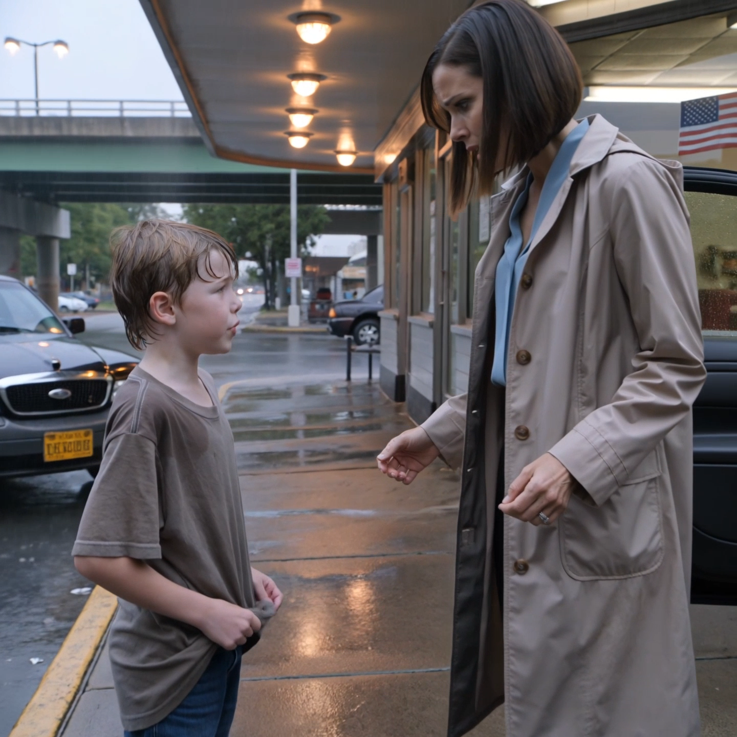 Ma’am… är pappa rik nu när jag är borta?