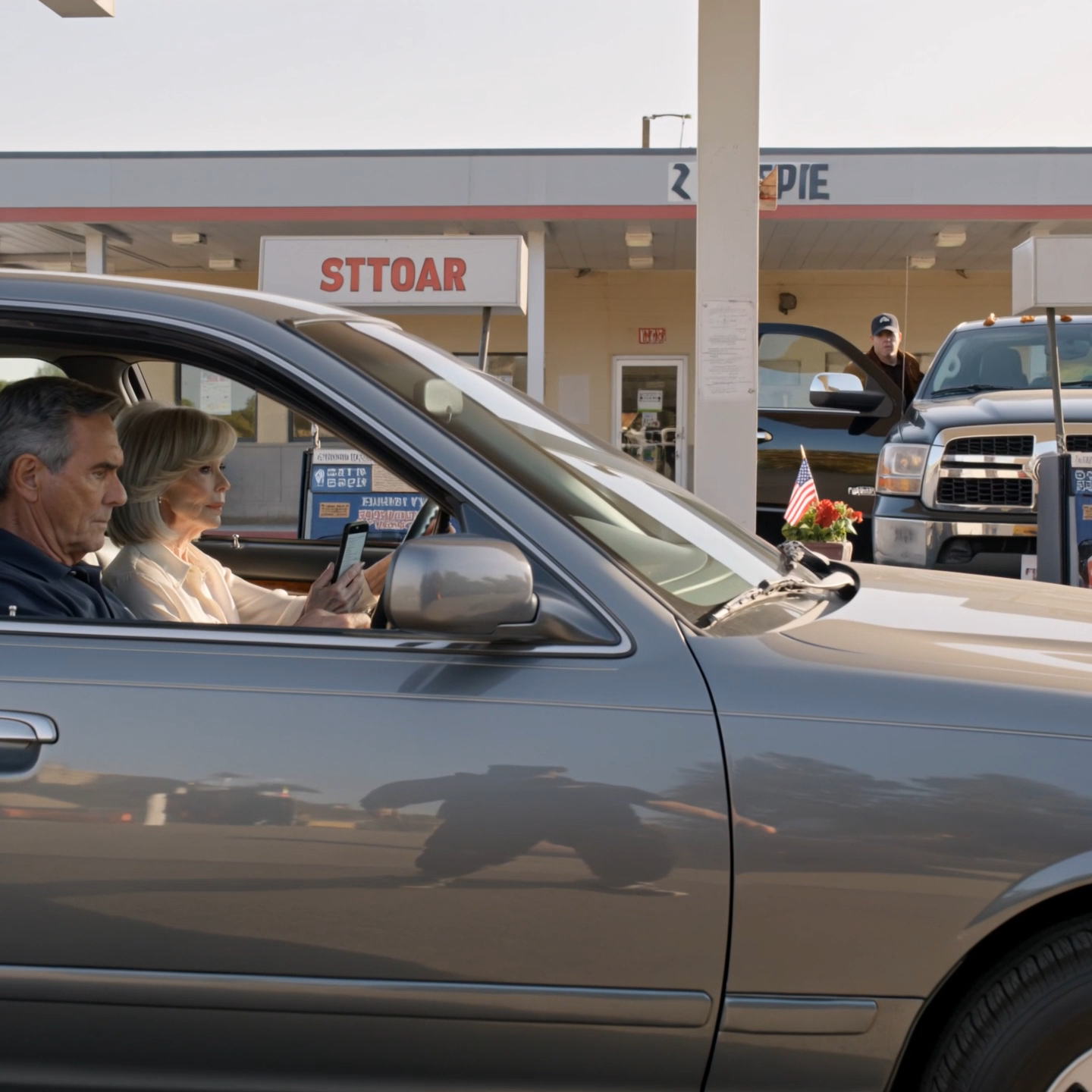 Vi var halvvägs till en familjeträff när jag sa till min man: “Vänd bilen nu direkt.” Han ifrågasatte inte. En blick mot vår sons uppfart var nog för att jag skulle förstå att detta inte var den sorts familjesamling vi hade blivit lovade.