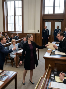 No dia em que meu irmão garboso se levantou no tribunal aberto, apontou direto para mim e disse em voz alta ao juiz que eu não era “uma verdadeira veterana”