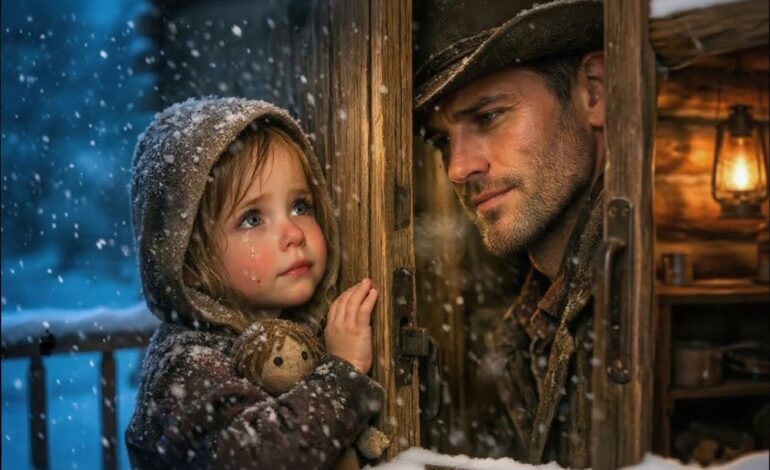 Mała dziewczynka zapukała o północy „Mama potrzebuje pomocy…”—Wdowa ranczerka zapaliła każdą latarnię…