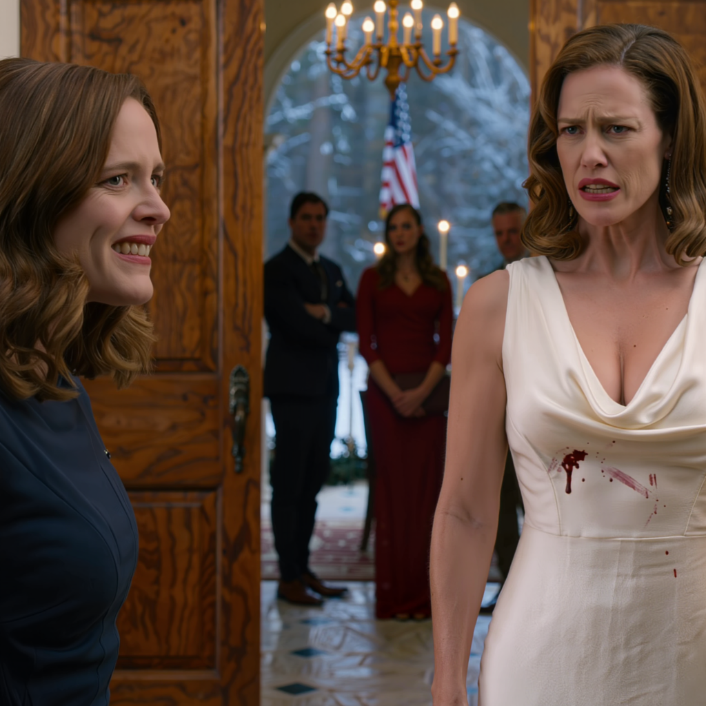 Na bożonarodzeniowym balu w Hamptons, wino przypadkowo rozlało się na suknię mojej siostry, uderzyła mnie w twarz przed 50 gośćmi i krzyknęła: „Moja suknia za 25 000 dolarów jest zniszczona!”; mój tata nawet otworzył drzwi na śnieg i zimno powiedział: „Przeproś siostrę, albo wyjdź stąd.” Wyszedłem bez słowa… ale dokładnie o 8:00 następnego ranka cała moja rodzina nagle przestała czuć się tak spokojnie