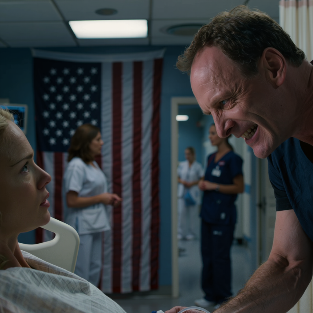 W moim szpitalnym pokoju mój tata chwycił moją linię dożylną i krzyknął, że zawsze udaję chorobę, próbowałem się wycofać, ale trzymał się mocno, pielęgniarka na zewnątrz wszystko usłyszała i wbiegła z kamienną twarzą: „Nie wychodzisz, zadzwoniłem na policję.” Mój tata zbladł, moja mama spanikowała i błagała… ale dziesięć minut później wszystko się zmieniło.