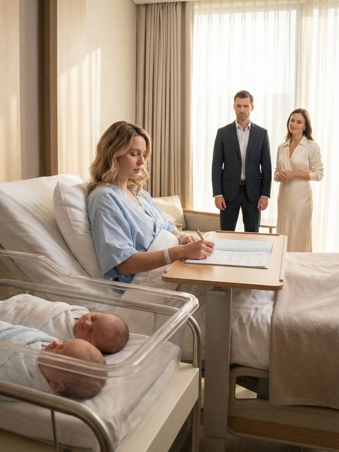 Ditt jobb var att ge mig arvtagare. Det har du gjort det. Barnen och allt annat tillhör mig nu.