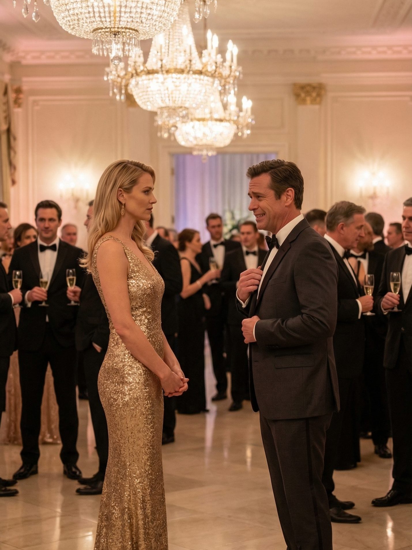 „Mój mąż zbudował iluzję… podczas gdy to ja zbudowałam fundament, którego nigdy nie zrozumiał.” Wszedł na tę galę, wierząc, że kontroluje wszystko — w tym mnie. Ale w chwili, gdy wkroczyłam na scenę, jego imperium zaczęło się zawalać…