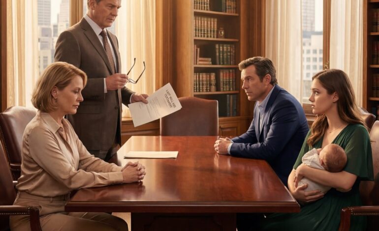 Wszystkie Moje Aktywa Zostały Przeniesione Do Funduszu Rodzinnego Caldwell—A Claire Będzie Zarządcą.
Kiedy Prawnik Przeczytał Ten Wiersz Z Listu Mojej Teściowej, Cały Pokój Zamilkł—Podczas Gdy Mój Mąż Wyglądał, Jakby Miał Zaraz Stracić Rozum.