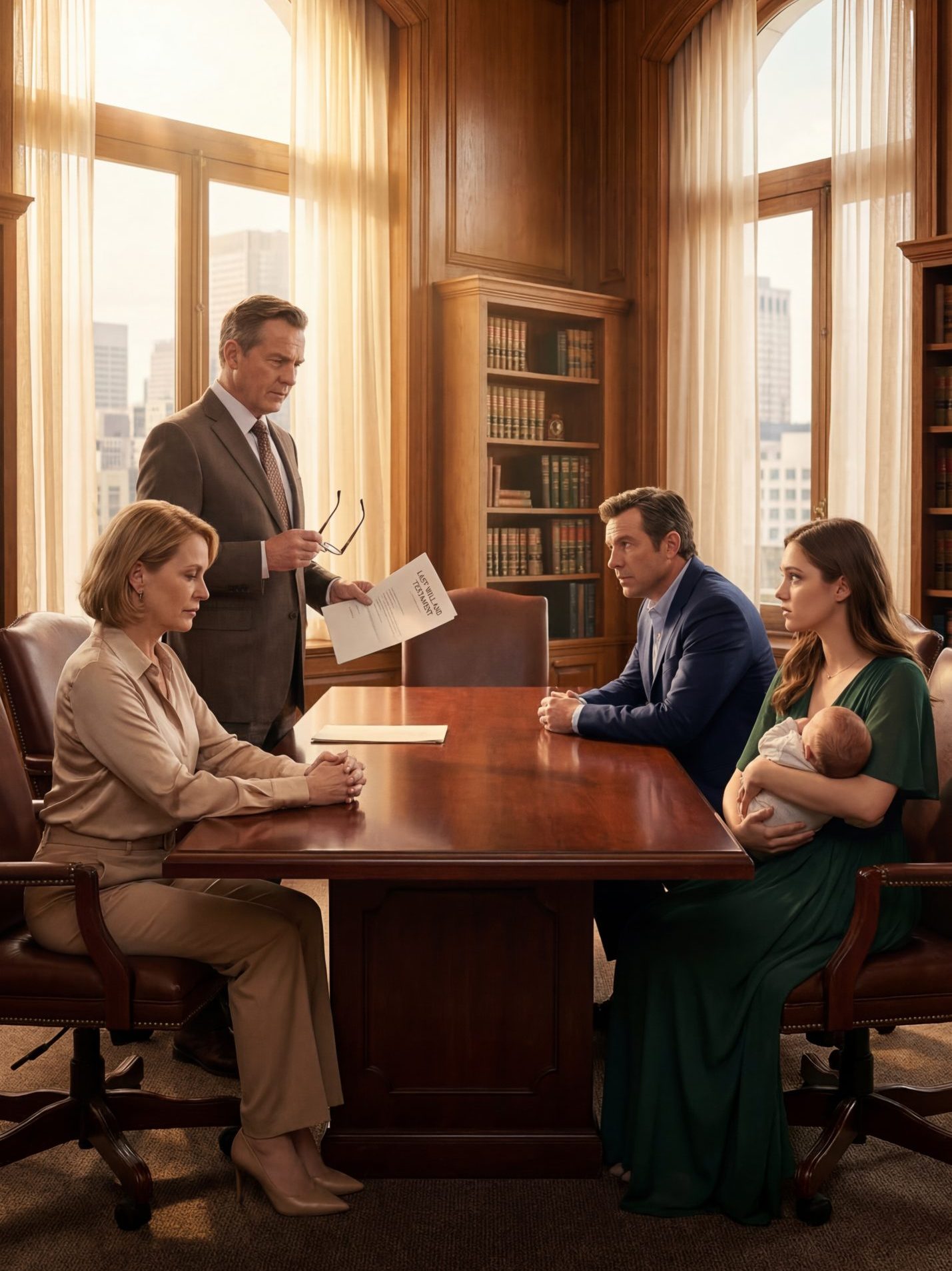 Wszystkie Moje Aktywa Zostały Przeniesione Do Funduszu Rodzinnego Caldwell—A Claire Będzie Zarządcą.
Kiedy Prawnik Przeczytał Ten Wiersz Z Listu Mojej Teściowej, Cały Pokój Zamilkł—Podczas Gdy Mój Mąż Wyglądał, Jakby Miał Zaraz Stracić Rozum.