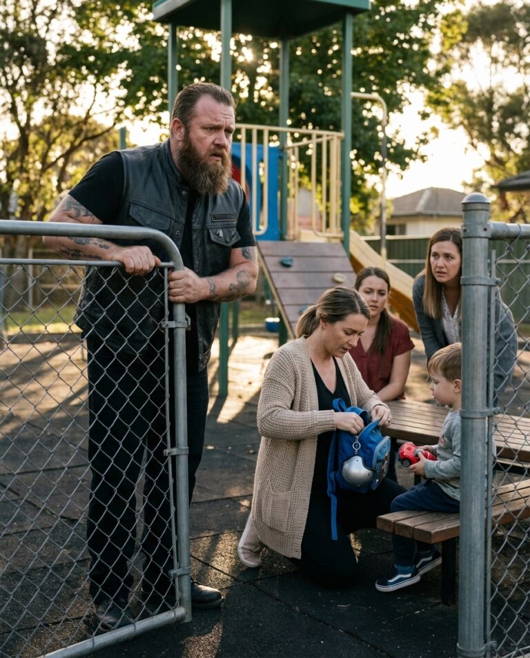 En cyklist vägrade att lämna förskolan efter stängning — när en lärare öppnade barnets ryggsäck blev alla tysta