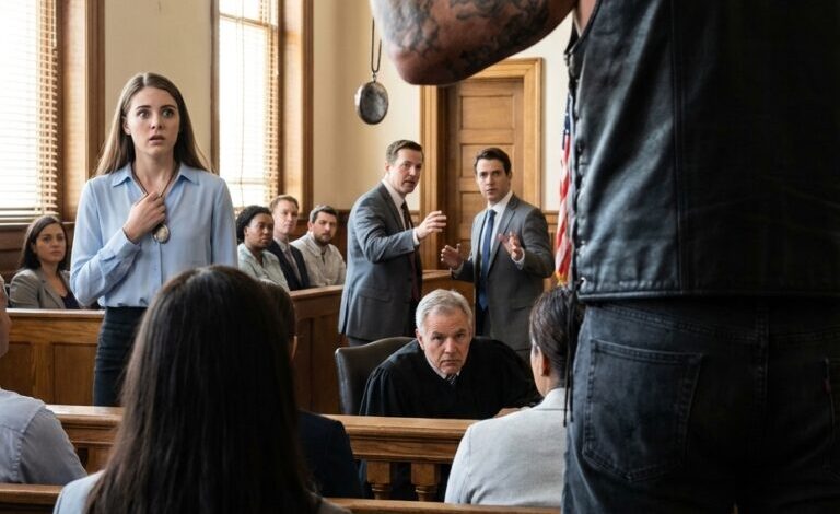 Den Mystiska Cyklisten DöK Upp vid Varje Rättsförhandling av en Ung Kvinna — Sanningen Bakom Deras Koppling Lämnade Hela Rättssalen Tyst