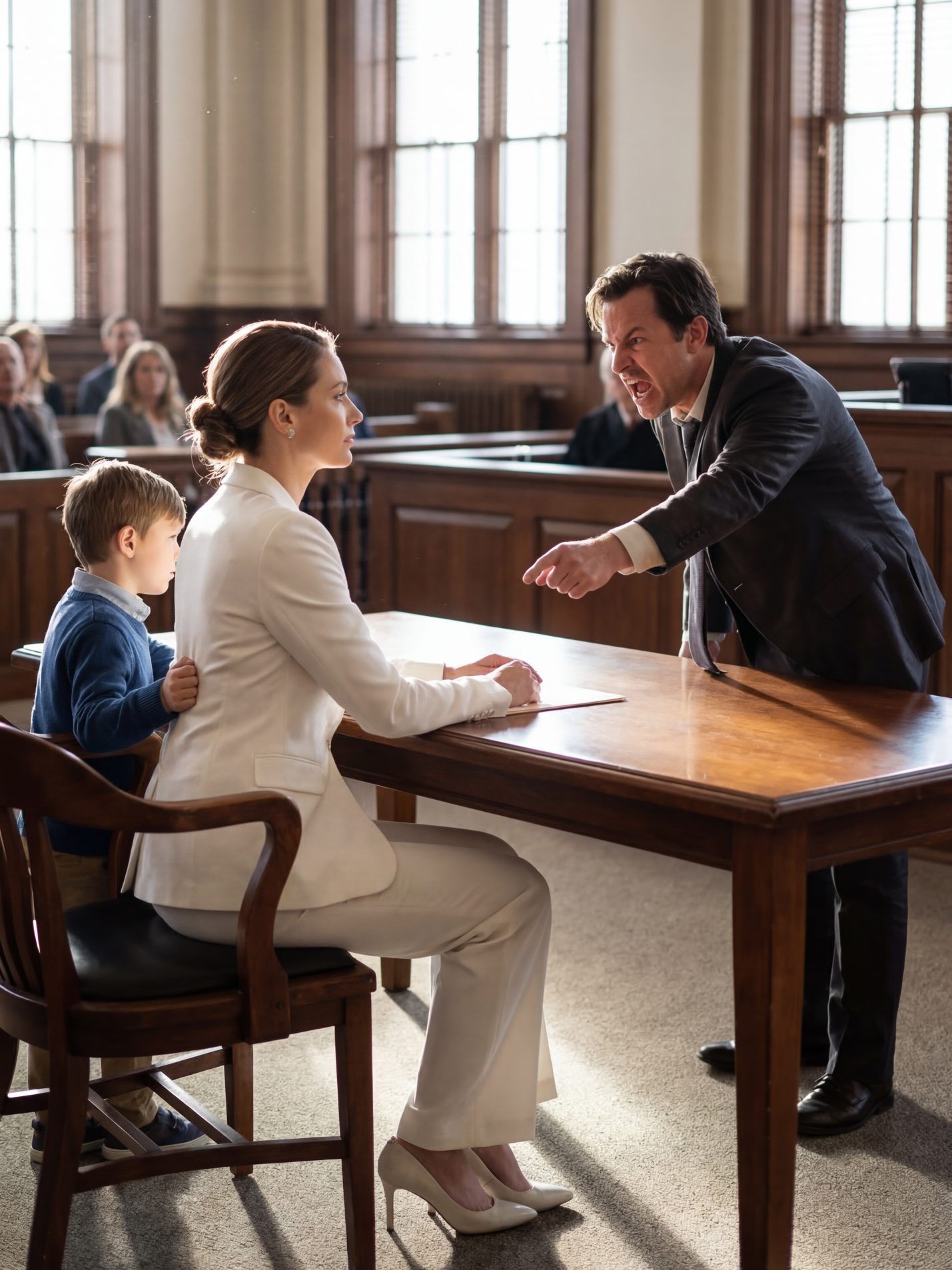 „Możesz zatrzymać Dziecko. Ja zatrzymam wszystko inne.” Mój mąż powiedział to z uśmiechem podczas przesłuchania, przekonany, że sędzia się zgodzi. A potem na biurko sędziego pojawił się niespodziewany dokument — i pewność na jego twarzy zaczęła powoli znikać.