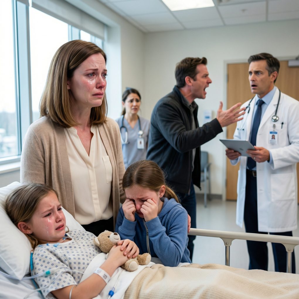 Min före detta make fick full vårdnad om våra tvillingdöttrar och höll mig åtskild från dem i 2 år. Sedan fick en av dem cancer och behövde en benmärgsdonator. Läkaren såg mina resultat och frös till: “Det… det är omöjligt.”