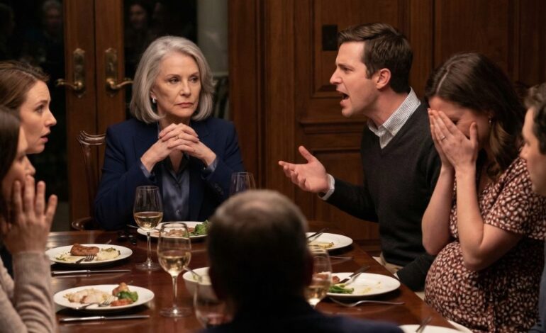 Vid middagen sa min son att hans fru var gravid—och att de behövde ett större hus. Jag log, sa “Grattis”… Sedan tillade jag, “Och varför är det precis mitt problem?” Rummet blev tyst.