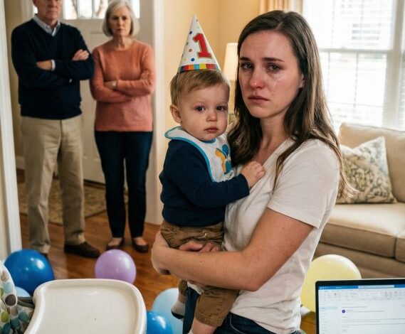 Mina själviska föräldrar kom inte till mitt barns första födelsedagsfest och sa modigt: 
“Ärligt talat, vi behöver inte detta. Vi erkänner inte denna barnbarn.” Jag sa lugnt: 
“Bra, kom bara inte och be mig om pengar för dina skulder, räkningar och problem längre.” Pappan skrattade, men den verkliga överraskningen väntade på dem i inkorgen, för nu…