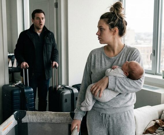 “Dessa bebisar är för högljudda—jag behöver utrymme,” sa min man innan han flög till Europa med sina vänner i en månad, och lämnade mig ensam med våra 1-månaders tvillingar. När han äntligen kom tillbaka—det han såg fick honom att andas ut: “Nej. Nej. Det här kan inte hända.”