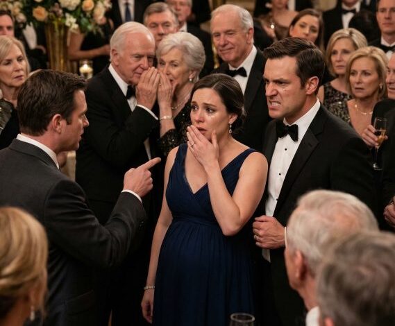 Mina miljardärsvänners svärföräldrar anställde en främling för att störa vår jubileumsfest och hävda att mitt ofödda barn var hans, i förhoppning om att min man skulle kasta ut mig på plats, men de förväntade sig aldrig den förödande hämnden vi planerade för att förstöra hela deras imperium.