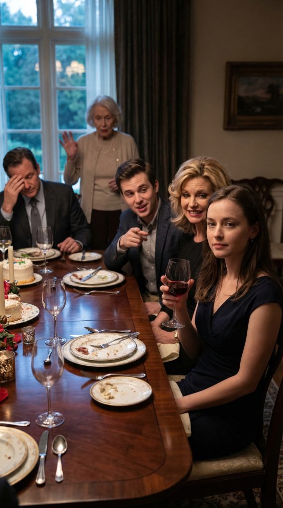 Min giftiga yngre bror sa på födelsedagsfesten, Detta familje4r är ärligt talat generad f6ver att du delar Harper-namnet.
Mamma nickade, pappa pressade ihop sina läppar i samtycke. Jag satt bara där, tyst sippande pe5 mitt vin. Plf6tsligt reste sig mormor upp och talade i en enda mening. Omedelbart blev min brors ansikte blekta…