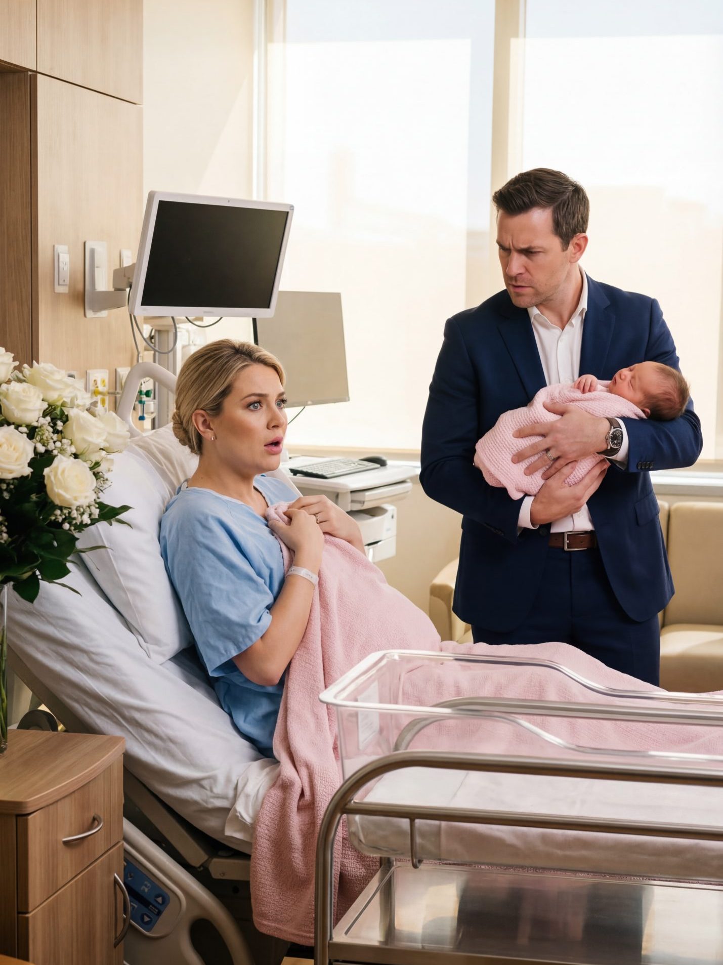 Trzy godziny po urodzeniu naszej córki, mój mąż spojrzał na nią i powiedział:  ch19  test DNA natychmiast.
Nie miał pojęcia, co zostanie ujawnione dalej.