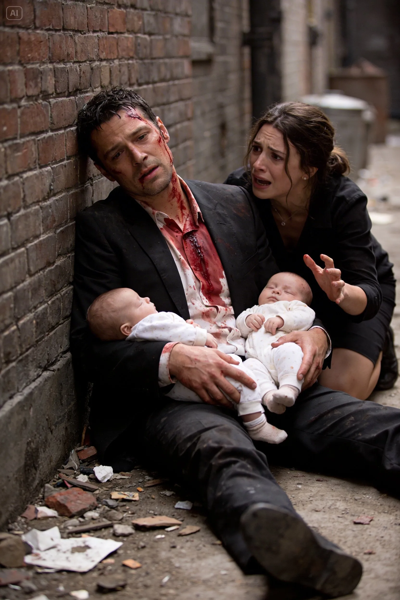 Hon hittade honom skjuten till döds i en Boston-alley, hållande sina tvillingar. Vid gryningen visste hon att han var stadens ägare.