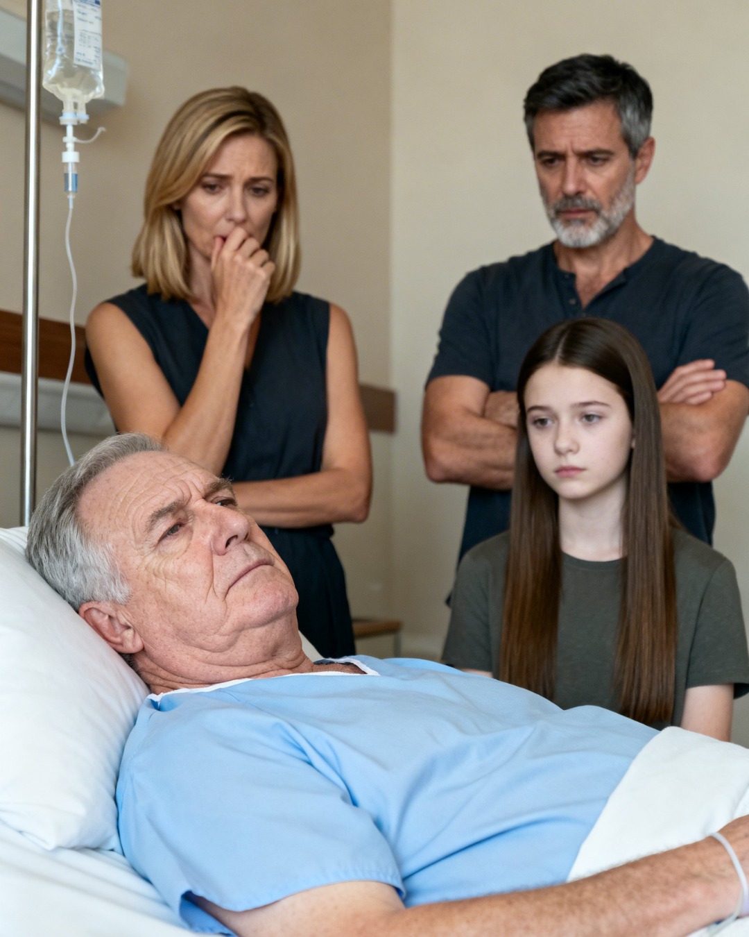 Jag vaknade ur min koma precis i tid för att höra min son, Diego, viska till sin syster: