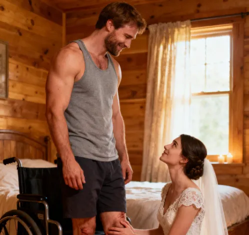 Min chef erbjöd mig en villa värd två miljoner dollar om jag gifte mig med hans “funktionshindrade” son, som de höll gömd från världen. Men på vår bröllopsnatt kände jag inte rädsla… bara en våg av förvåning, glädje och tårar när jag såg ärren på hans ben och insåg…