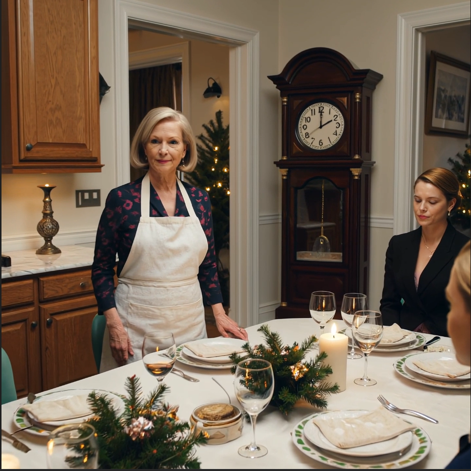 Min dotter hittade mig sittande i mörkret och viskade: “Mamma, varför finns det ingen mat? Du får 10 000 dollar varje månad.” Sedan loggade min svärdotter. “Jag kontrollerar varje dollar hon får.” Min dotter tog långsamt av sig örhängena… Och det var då allt förändrades.