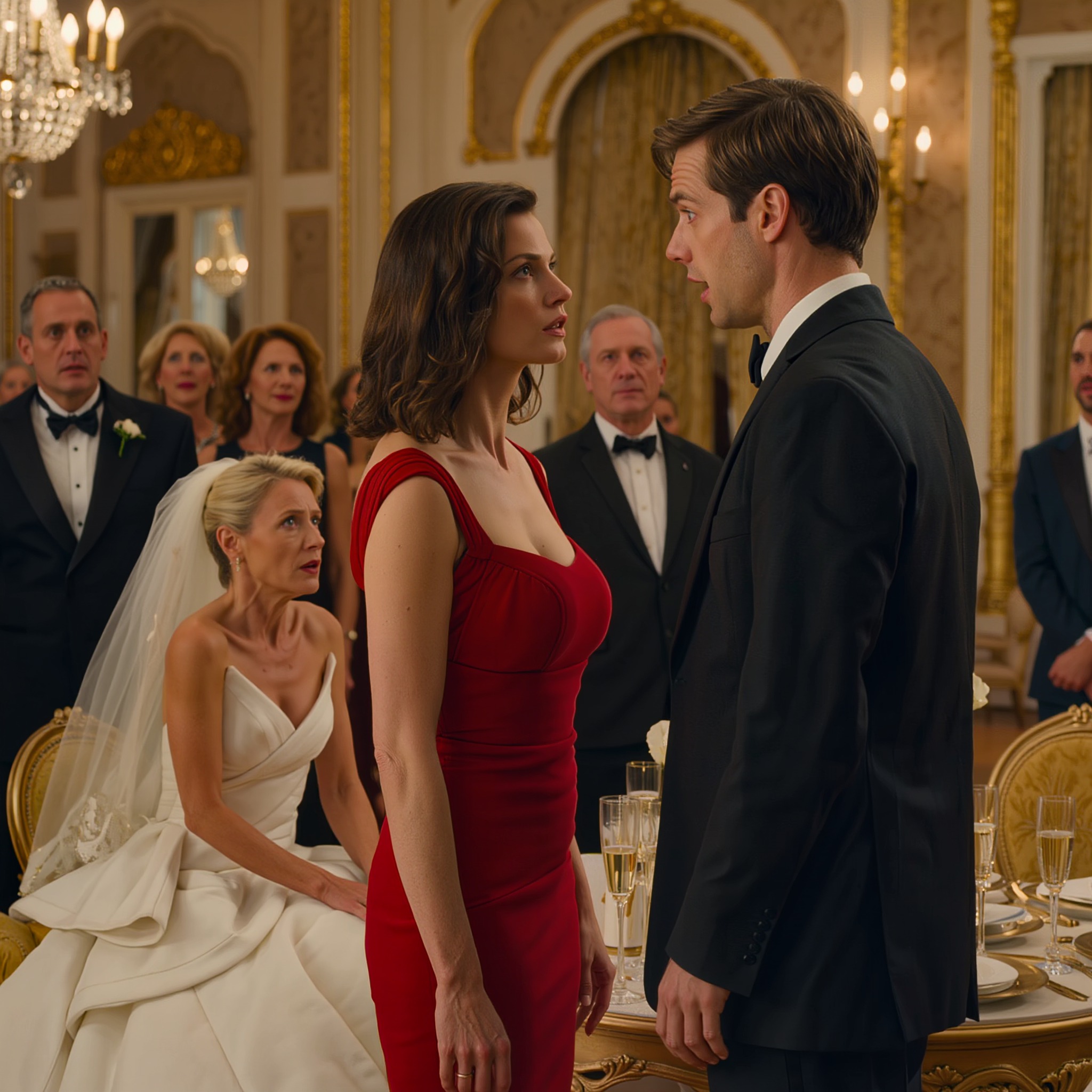 Na ślubie mojej siostry jej nowy mąż spojrzał na mnie i zapytał: „Czy ją znasz?” Uśmiechnęłam się i powiedziałam: „Więcej niż myślisz.” Dziesięć lat wcześniej moja rodzina tak mnie wymazała, że nawet jego goście myśleli, że jestem obcą osobą. Ale kiedy mój ojciec podniósł kieliszek za „wartości rodzinne” w tej sali balowej, dotknęłam złotego zaproszenia w torebce i wiedziałam, że skończyłam z chronieniem ich wersji prawdy.