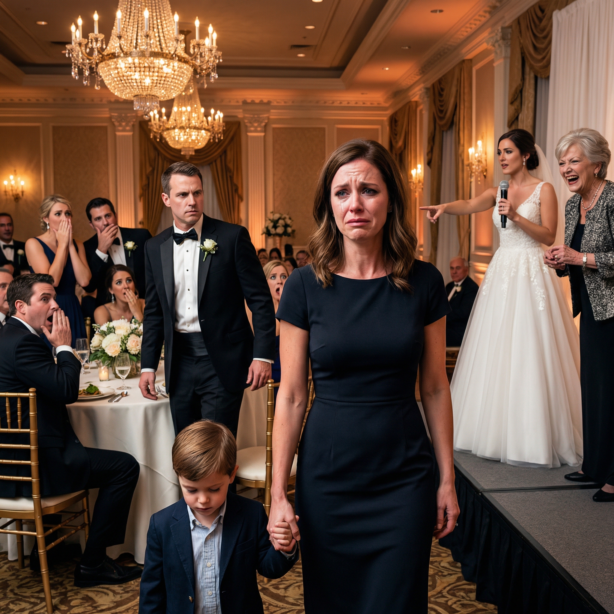 Na ślubie mojej siostry, wyśmiała mnie w swoim przemówieniu. „Moja siostra jest samotną matką, niechcianą przez nikogo. Czy ktoś chce ją odebrać?” Moja mama się zaśmiała, „To używany produkt, ale nadal funkcjonalny! Ma nawet wadliwego syna! Haha!” Pokój wypełnił się śmiechem. W tym momencie, pan młody powoli wstał. Gdy zaczął mówić do mikrofonu, cały pokój zamarł.