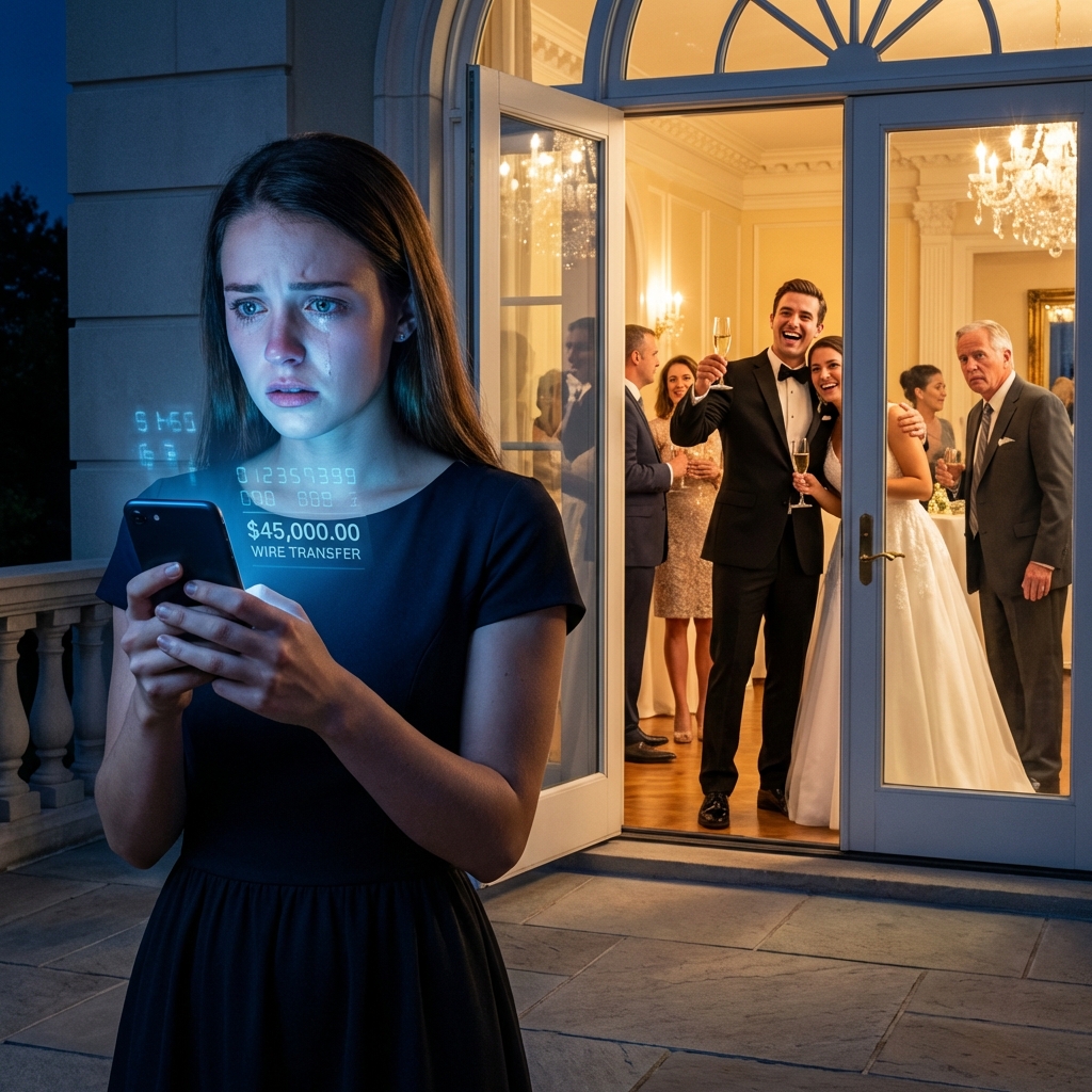 Mój brat podniósł kielich na swoim ślubie, uśmiechając się jakby nic się nie działo. „Jesteś dla nas martwy,” powiedział mi kilka dni wcześniej. Ale ja patrzyłem. Cicho. Ostrożnie. Gdy zobaczyłem transakcję, moje serce nie złamało się — zaostrzyło. „45 000 dolarów… wystawione na mnie?” szepnąłem. To nie była tylko zdrada. To były dowody. I gdy otworzyłem swoje pliki audytowe… wiedziałem jedno — ten ślub był ostatnim momentem, kiedy poczuli się bezpieczni.