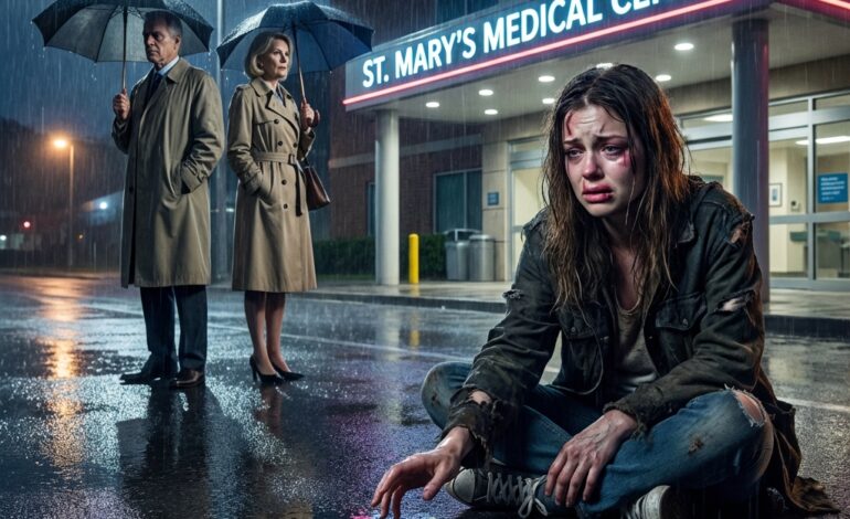 Myślałam, że upadek na dno skały mnie złamie. Zamiast tego pokazał mi prawdę. Moi rodzice stali tam, patrząc, jak się zmagam, i powiedzieli: „Przetrwasz”. Potem odwrócili się i odeszli. Podniosłam ten błotnisty banknot drżącymi rękami… i złożyłam sobie obietnicę. Mogli mnie tam zostawić — ale ja nie zostałam.