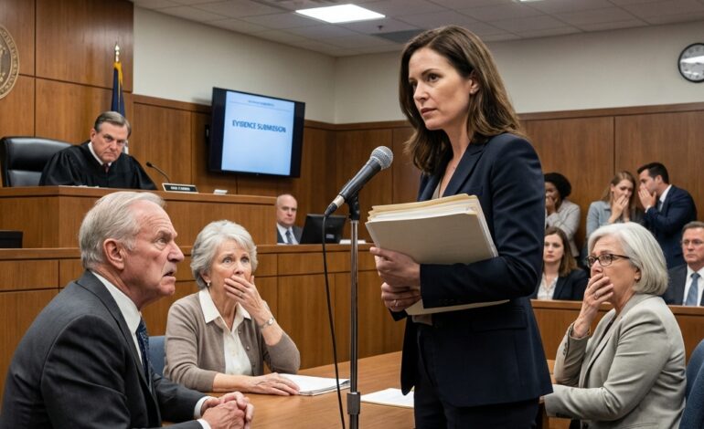 Moja matka spojrzała na mnie i powiedziała: „Nie zasługujesz na ani dolara”. Sąd patrzył, czekając, aż się odegram. Ale zachowałem spokój. Bo nie byłem tu, żeby się kłócić… Byłem tu, żeby to zakończyć. A kiedy ujawniłem, nad czym pracowałem od miesięcy— zorientowali się zbyt późno… że to oni wchodzą w pułapkę.