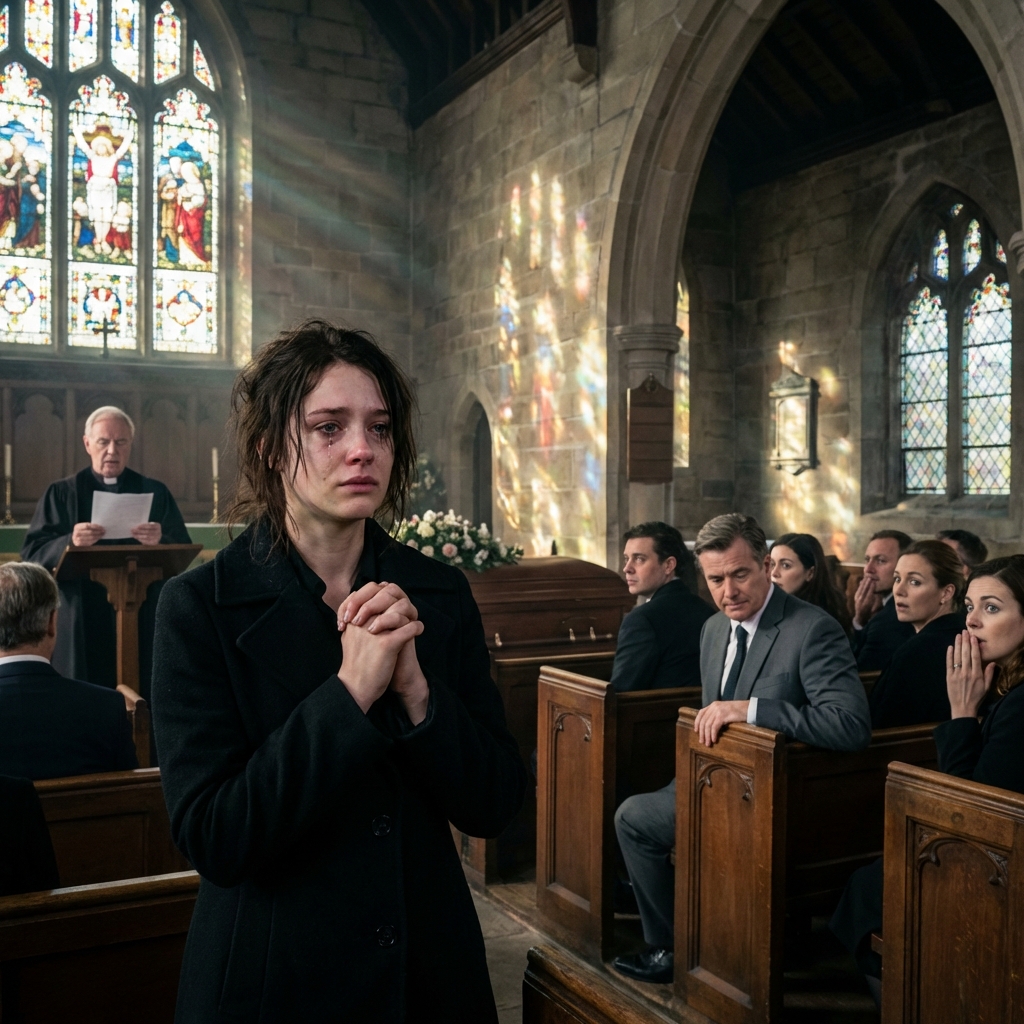 Potrzebuje cię,” szepnęłam do telefonu. “Wszyscy tego potrzebujemy.” Ale nikt nie przyszedł. Tylko wiadomość tekstowa: “Jesteś wystarczająca.” Nie byłam. Nie kiedy patrzyłam, jak oddycha ostatni raz. Na pogrzebie stałam tam osłupiała—aż do momentu, gdy pastor powiedział: “Zanim zaczniemy, mam coś, co chciała, aby odczytano na głos.” Pokój ucichł. Potem przeczytał pierwszy wers… i poczułam, jak serce mi opada.