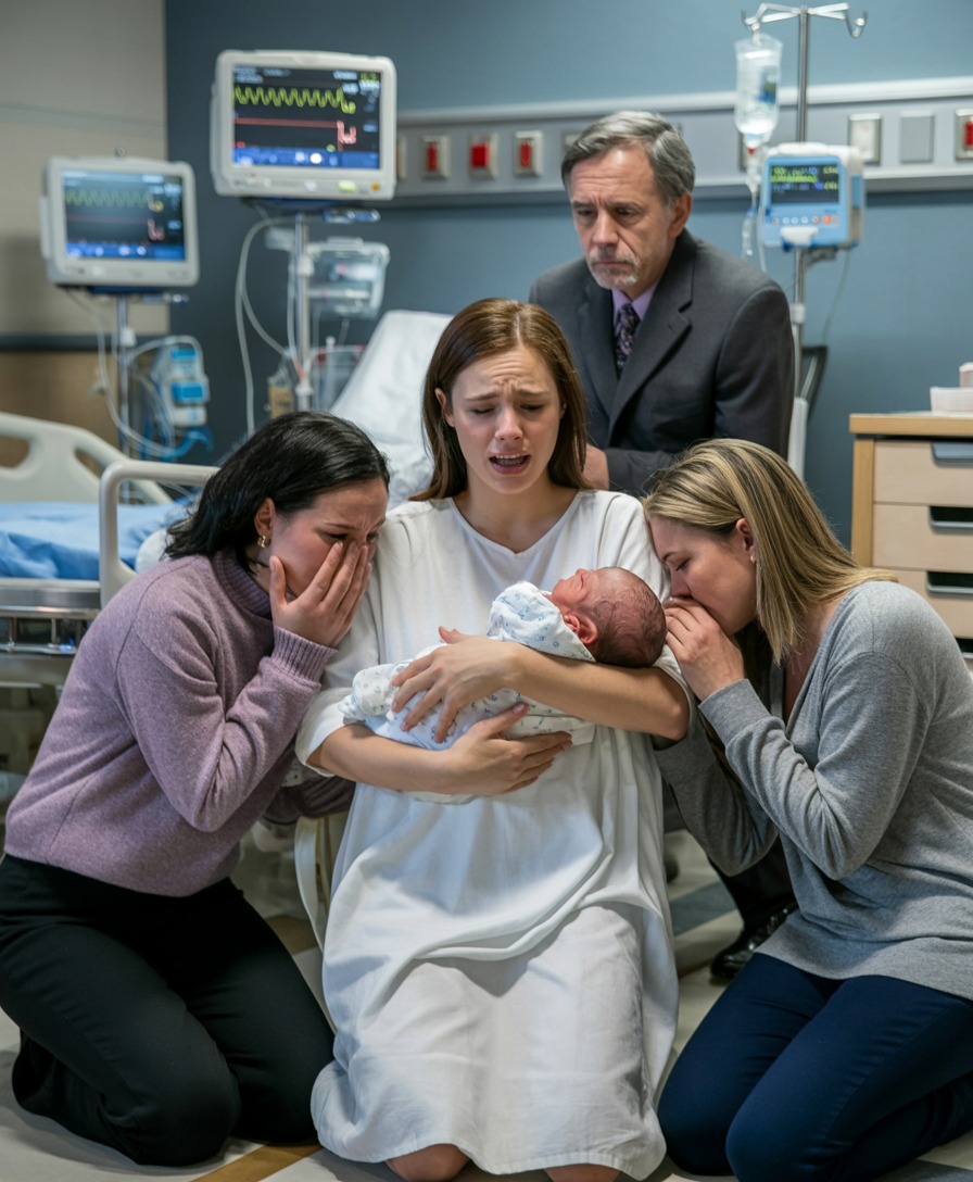 Chamei minha mãe após dar à luz e ela disse que estava ocupada demais com a festa da minha irmã até o dia seguinte, quando vieram implorar