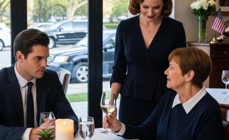 Min Svärdotter Gav Mig Vatten Medan Hon Serverade Sin Familj Hummer. Jag Log — Sedan Gick Kockan In.