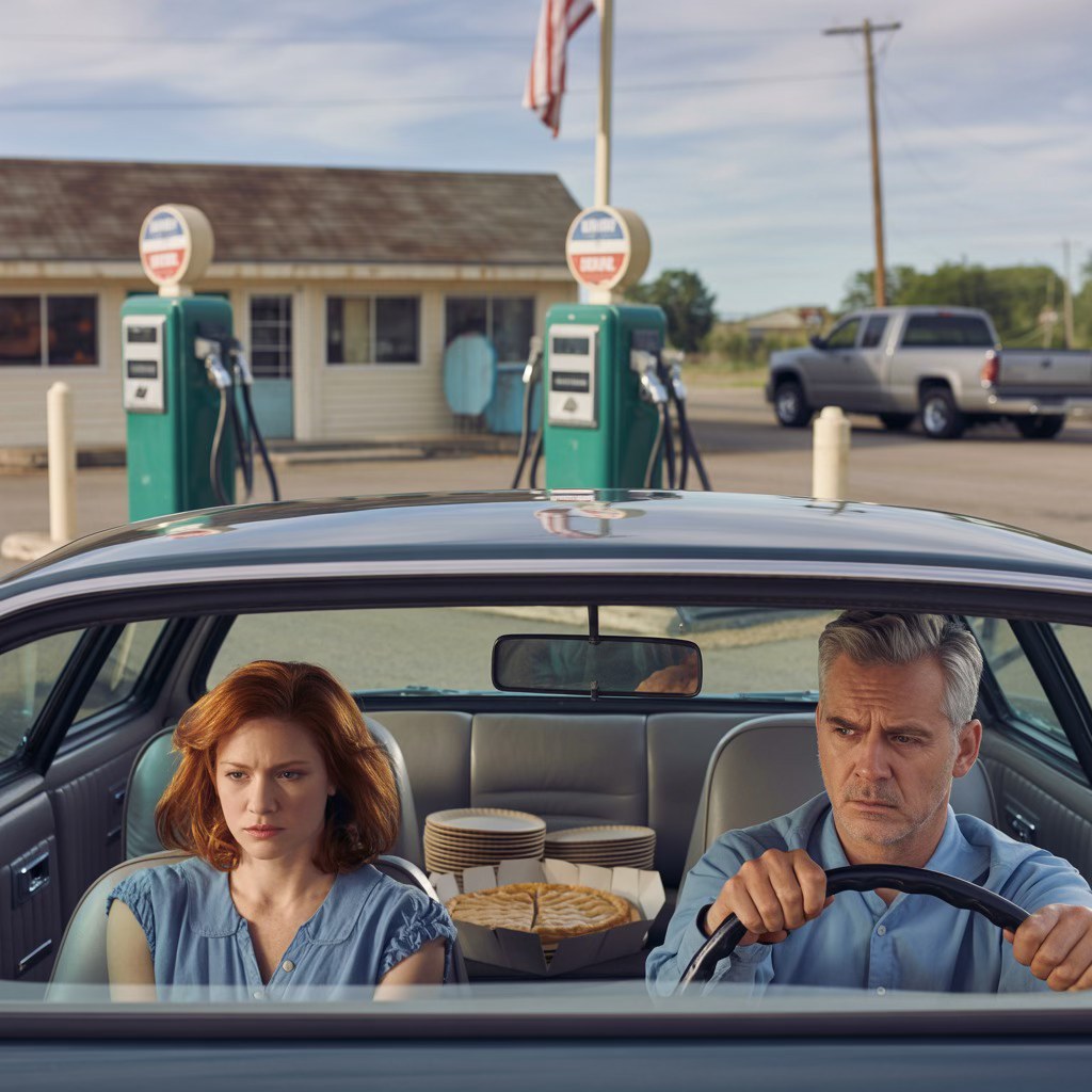 På vägen till en familjeträff insåg jag plötsligt att något var fel och sa till min man att svänga om