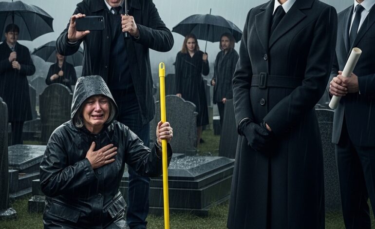 Min styvmamma skrattade och sa att min enda arvinge var en kvast. Deras leenden försvann när testamentet lästes högt.