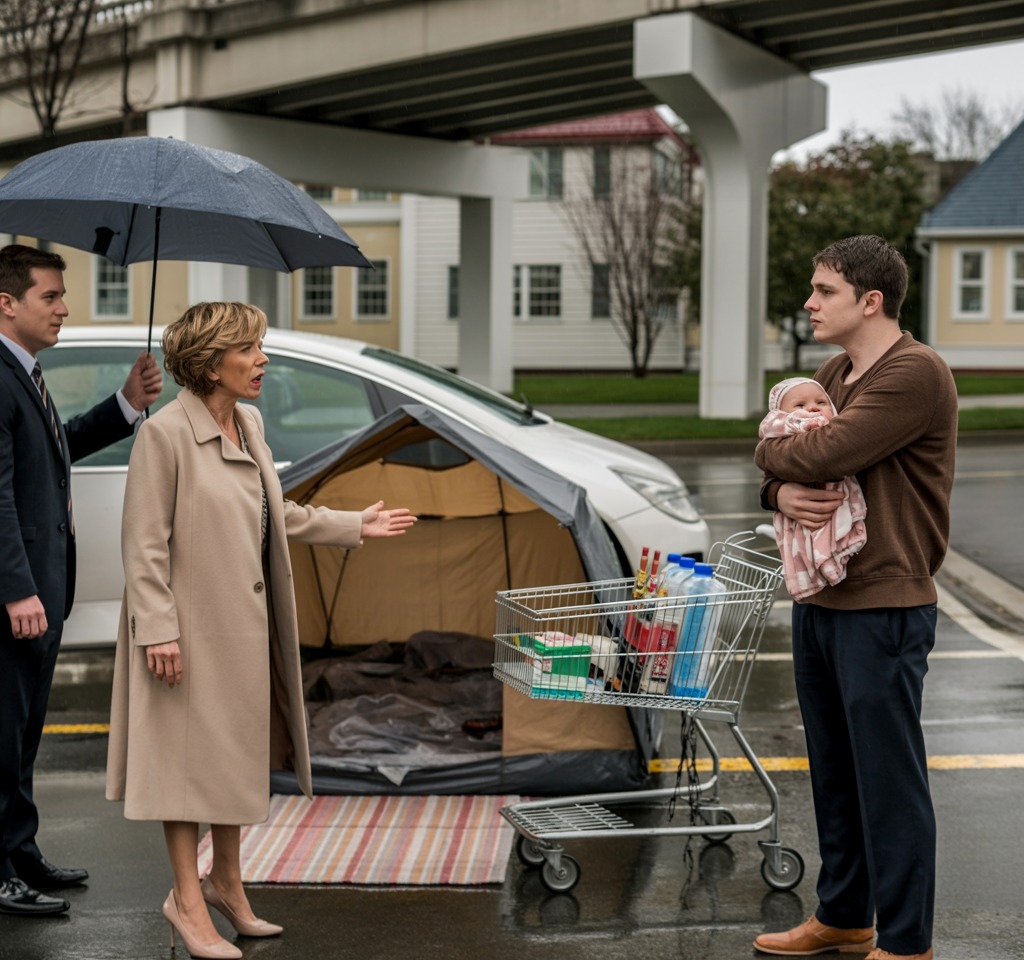 Min barnbarn trodde att jag var död tills han såg mig under en bro med ett privat jet som väntade