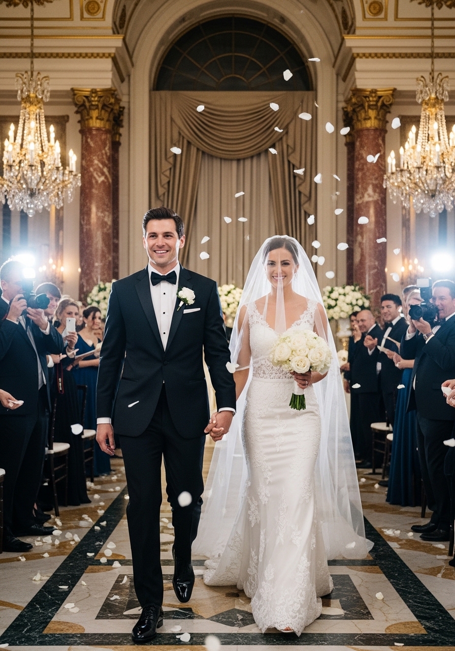 Mój narzeczony zostawił mnie wiadomością tuż przed ceremonią. Potem inny mężczyzna wkroczył i wszystko zmienił.