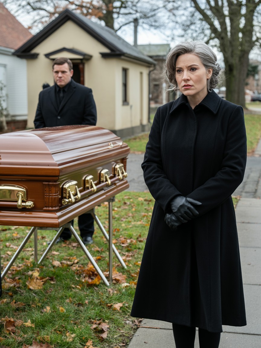 På Min Man’s Begravning Kom Ingen Utom Jag. Våra Barn Valde Fester Framför Deras Faders Farväl. Nästa Morgon…