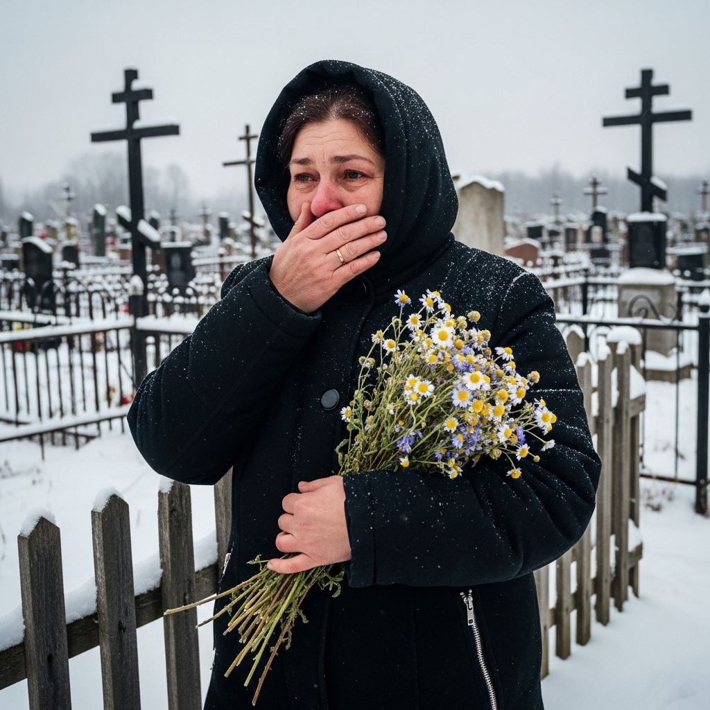 När jag gick för att hedra min makes avlidna frus grav, upptäckte jag sanningen som ingen hade berättat för mig.