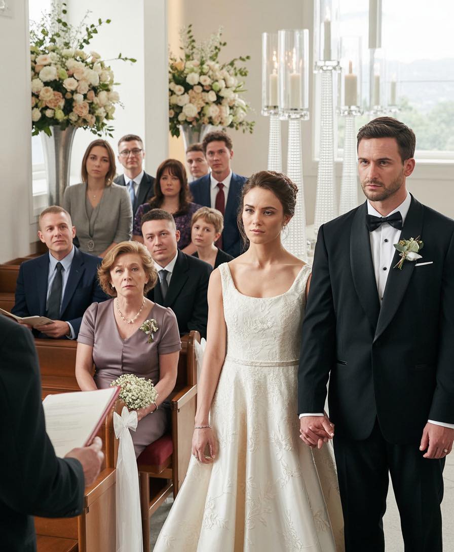 Pojawiłem się na ślubie z czarnym okiem, a to, co powiedział mój narzeczony przed wszystkimi, zmieniło wszystko