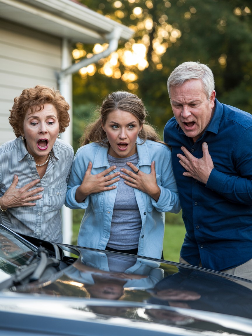 Meus Sogros Chegaram Gritando, Estamos Aqui Para Devolver Sua Filha Inútil! 
A Resposta do Meu Pai Deixou Todos Congelados