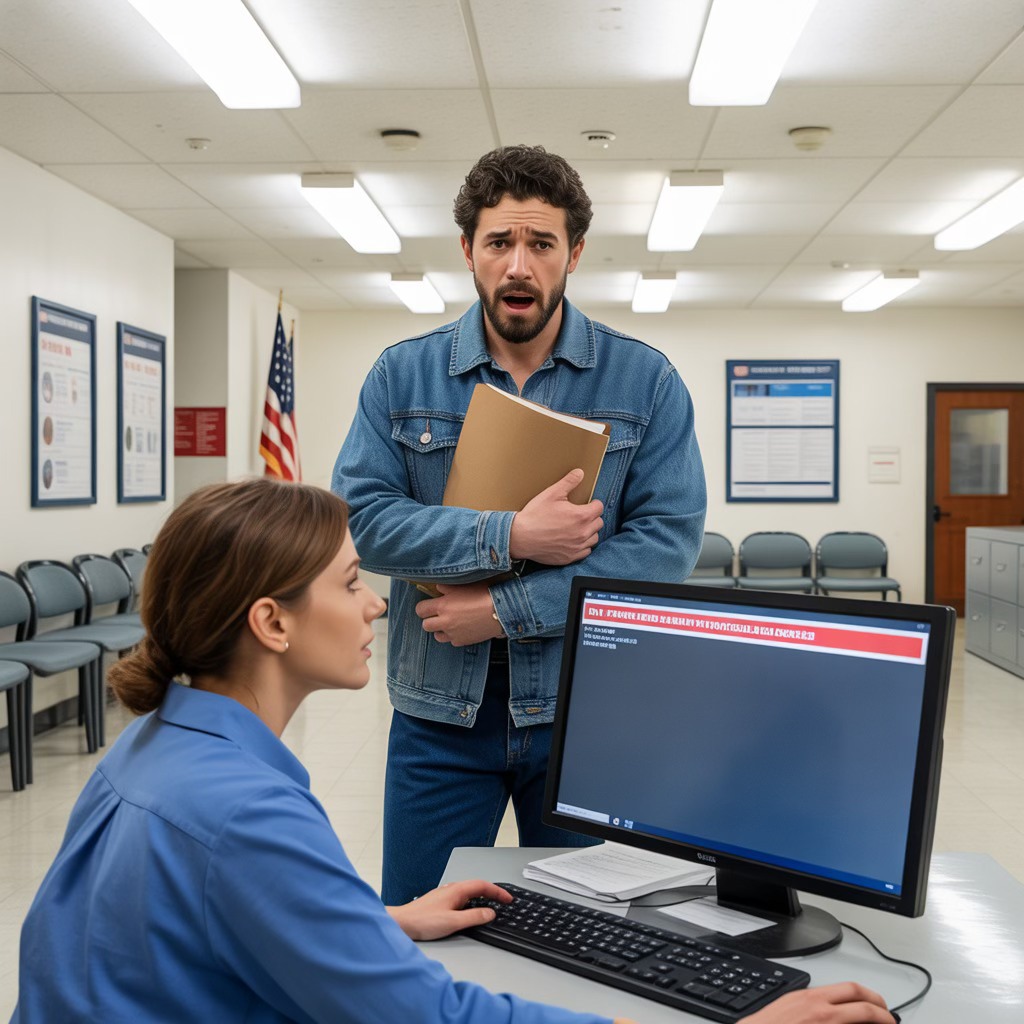 Quinze anos depois que meu pai me expulsou Um funcionário inseriu meu número de seguridade social e congelou